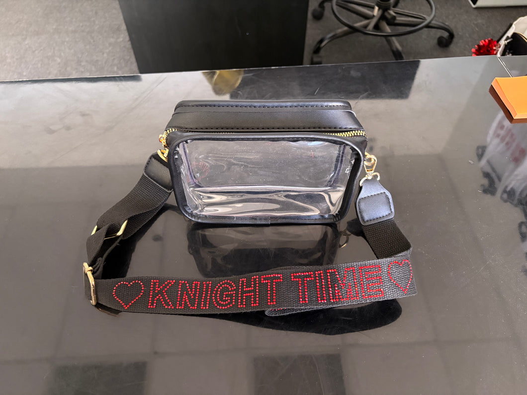 Rhinestone Clear Bag
