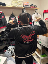 Load image into Gallery viewer, Knight Time Bomber Jacket
