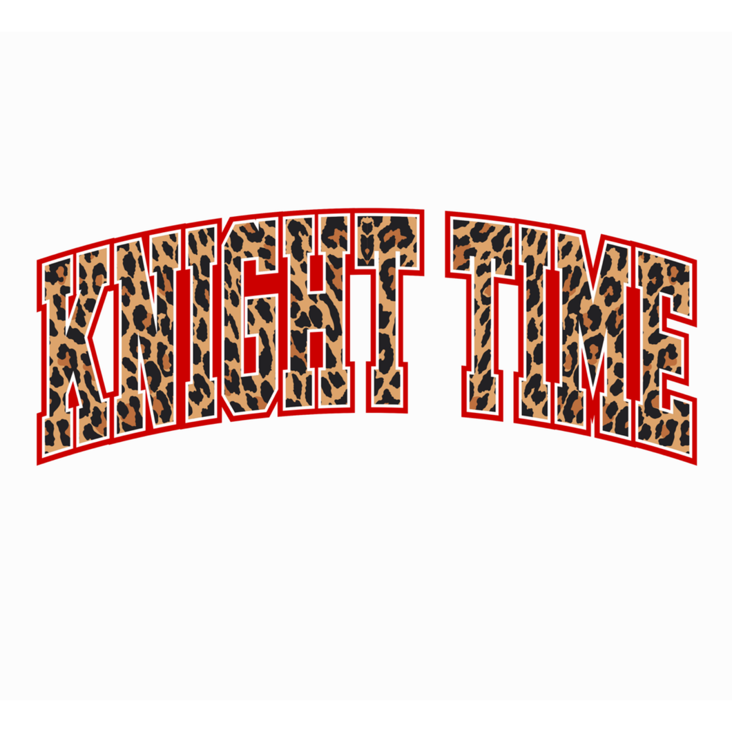 Knight Time Animal Print Design